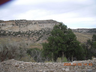 108 703. driving to Kodachrome Basin