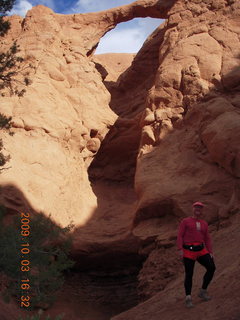 172 703. Kodachrome Basin State Park - Shakespeare Arch - Adam