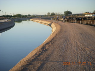 aerial - canal near Scottsdale where I run