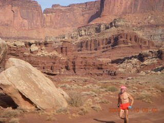 1106 71a. Lathrop trail hike - Adam running