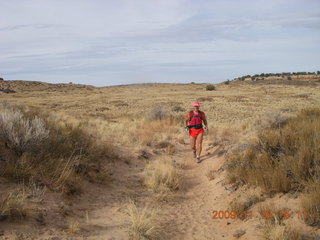 1121 71a. Lathrop trail hike - Adam running