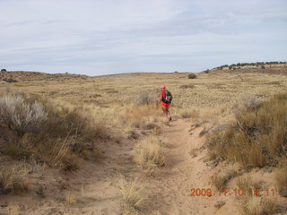 24 71a. Lathrop trail hike - Adam running - back