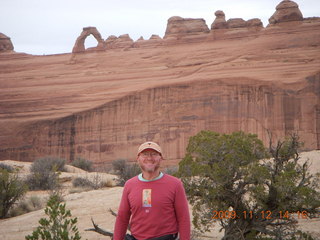 Arches National Park - Delicate Arch from viewpoint - Adam