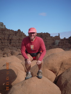Goblin Valley State Park mushrooms - Adam