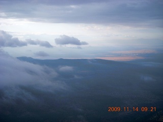 50 71e. aerial - PGA to DVT - clouds