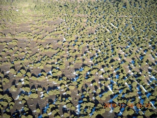aerial - snow near Payson