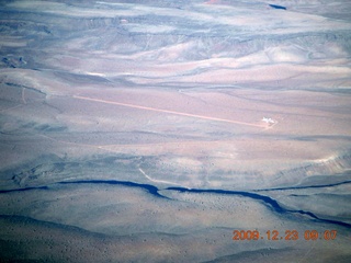 aerial - small airstrip south of Saint George