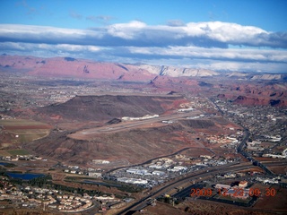 aerial - south of Saint George