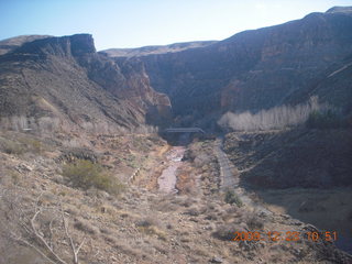 49 72p. view from Virgin River Bridge near Hurricane, Utah