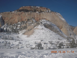 Zion National Park - Angels Landing hike - scary sign