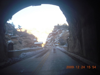 Zion National Park - tunnel