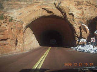 Zion National Park - tunnel