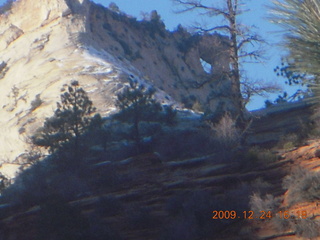 147 72q. Zion National Park - natural bridge at slickrock stop