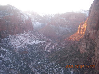 159 72q. Zion National Park - Canyon overlook