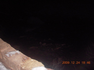 164 72q. image of moonlit riverwalk with flash