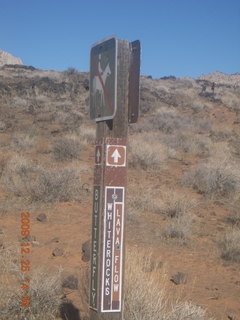 53 72r. Snow Canyon State Park - Butterfly trail sign
