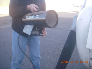 4 72s. preheater at Saint George Airport (SGU)