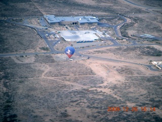 108 72s. aerial - balloon landing