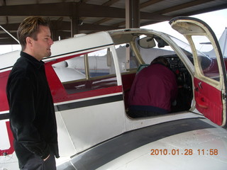 N4372J new seat foam - Adam and Ron