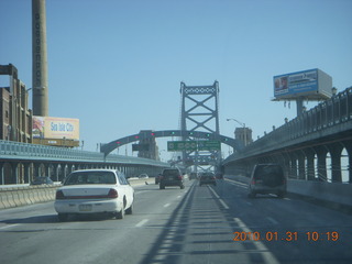 Construction on Mississippi River bridge in Minnesota