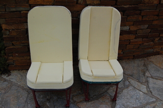 my new airplane seats for N4372J - foam