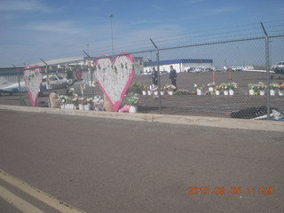 memorial for fallen pilot at Deer Valley (DVT)