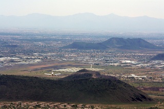 Sean's aerial N4372J over north Phoenix suburbs