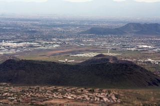 Sean's aerial N4372J over north Phoenix suburbs