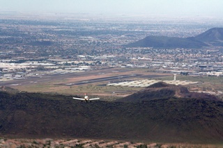 Sean's aerial N4372J over north Phoenix suburbs