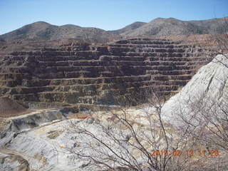 Bisbee breakfast - mine pit
