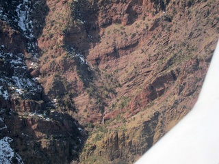 aerial - mountains near Payson (PAN) - waterfall