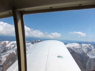 aerial - mountains near Payson (PAN)
