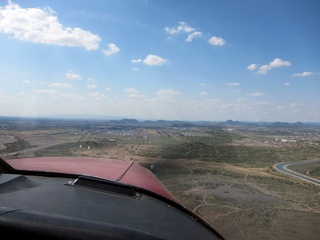 aerial - houses in north Scottsdale