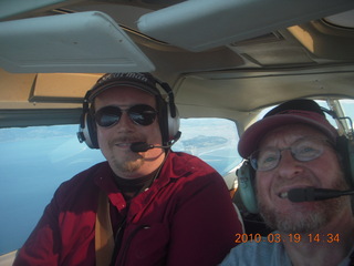 Brian, Kevin, and Adam flying in N4372J