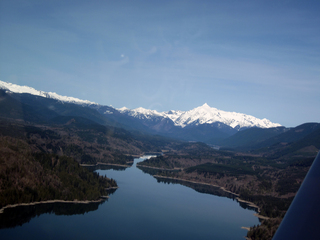 Charlie's pictures - Arlington flight - Baker Lake, Mount Baker