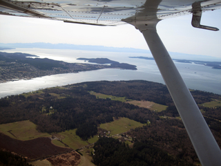 Charlie's pictures - Arlington flight - San Juan Islands