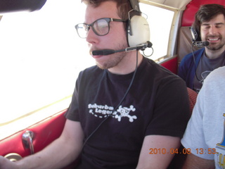 Phil and Dave flying in N4372J