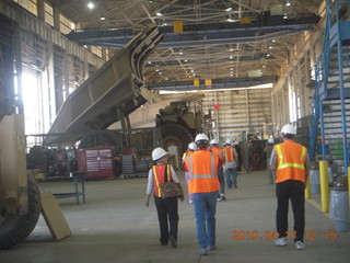 Bagdad (E51) mine tour - repair facility
