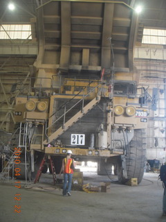 Bagdad (E51) mine tour - repair facility