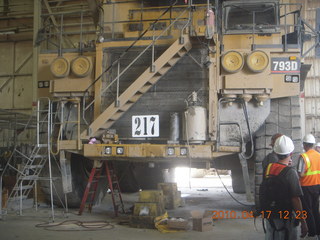 Bagdad (E51) mine tour - repair facility