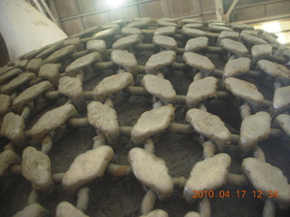 Bagdad (E51) mine tour - repair facility - tire with chaings