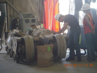 Bagdad (E51) mine tour - repair facility