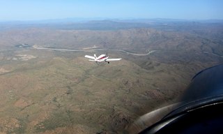 Sean's air photo - N4372J in-flight