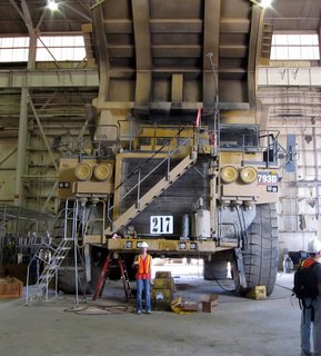 Sean's picture - Bagdad mine tour