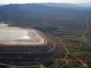 aerial - mine near Superior
