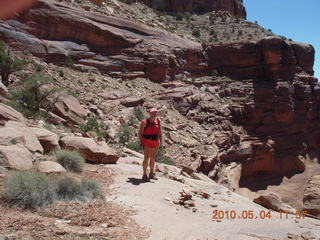 1213 774. Canyonlands Lathrop Trail hike - Adam