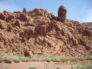 52 775. Arches National Park drive