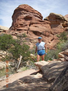 125 775. Canyonlands National Park Needles - Chesler Park hike - Adam