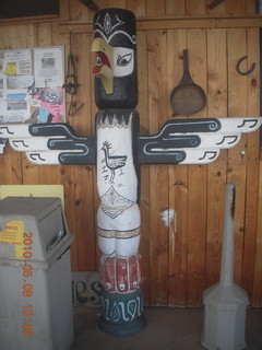 grocery store totem pole - drive up Mt. Graham - e