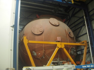 telescope at Mt. Graham